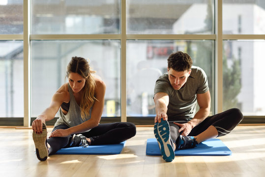 Various ways to stretch different muscle groups